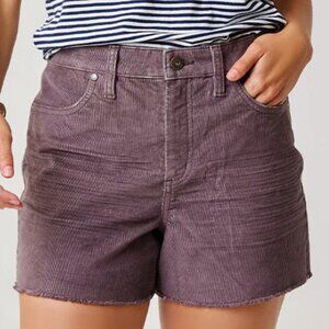 Carve Designs Oahu 4" Corduroy Shorts Size 14 Organic Cotton Purple Brown